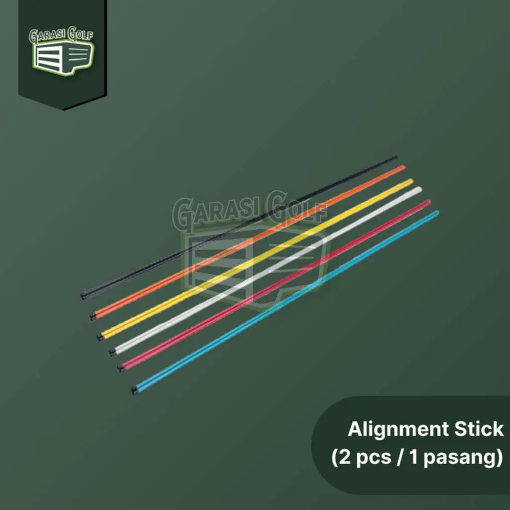 Alignment Stick - Stik Stick Alat Bantu Latihan Swing Lurus Golf Practice Training Aid Straight Trainer Putting Mat