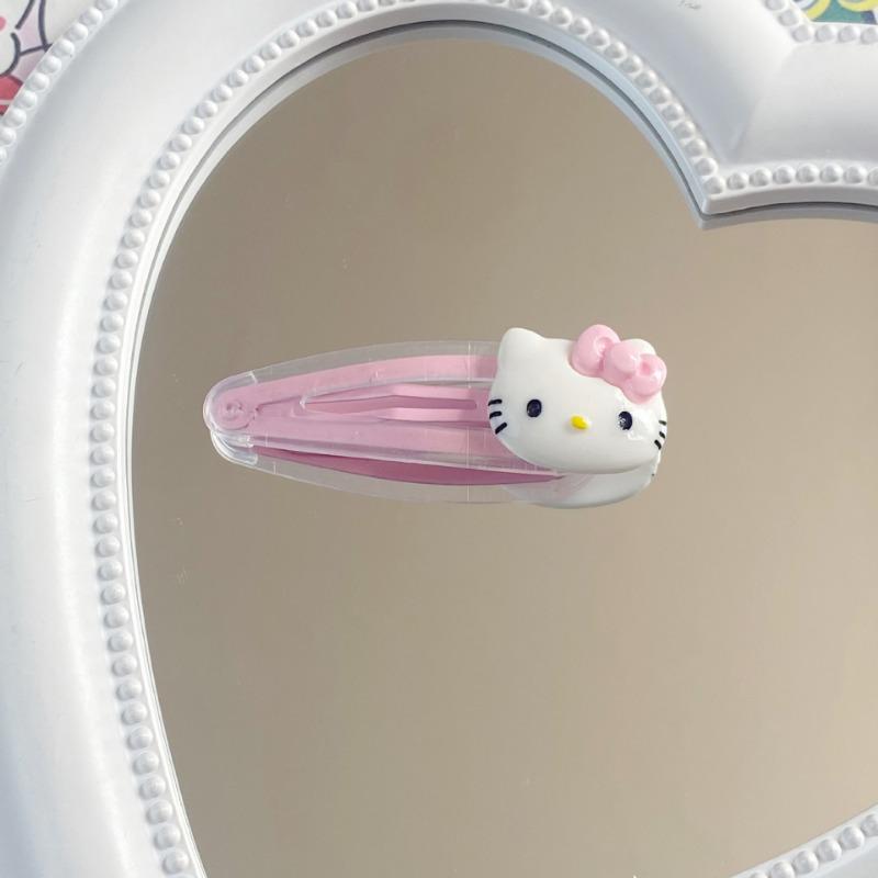 Product Introduction of New Pink Cute Cartoon Cat Claw BB Clip Girl Heart Cute Girl Student Side Hairpin Hair Clip 24