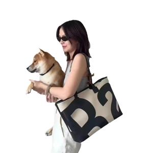 กระเป๋าโท้ทสำหรับผู้หญิง กระเป๋าสะพายข้าง Rall ความจุมาก พิมพ์ลายตัวอักษร รุ่นใหม่ 2025 tote  bags shoulder  bag กระเป๋า  rally  movement