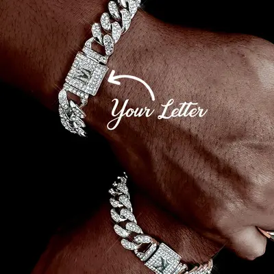 Di Alta Qualit&agrave; Da 12mm Bracciale A Catena Cubana Da Uomo In Acciaio