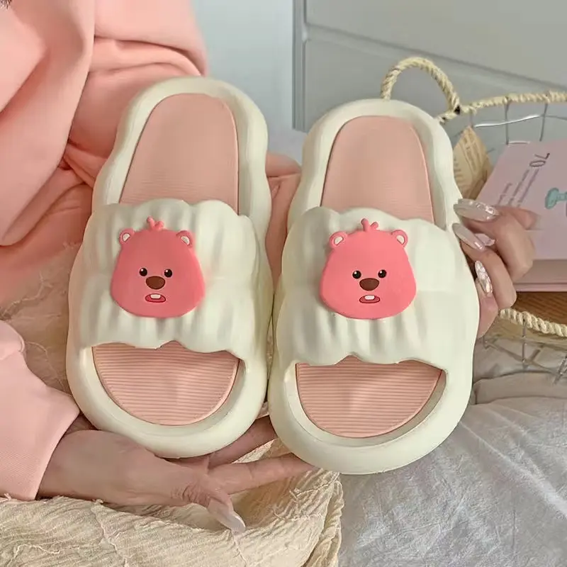 Dép Lê Hải Yến, Thiết Kế Cánh Hoa Mới, Dễ Thương, Dành Cho Nữ, Thích Hợp Mặc Nhà, Xu Hướng Ins, Chống Trượt, Sử Dụng Trong Nhà, Kéo Ngầu Đi Dạo DéP Slipper Có Quai Đồng