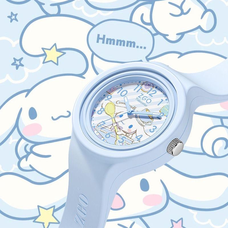 Đồng Hồ Hoạt Hình Sanrio My Melody, Dây Đeo Silicon, Dành Cho Bé Gái Và Trẻ Em, Dễ Thương Và Kuromi, Đồng Hồ Thạch Anh, Chất Lượng Cao, Hoàn Hảo Làm Quà Tặng, Hàng Mới Về Năm 2025 4