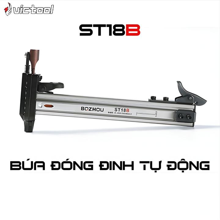  Búa đóng đinh tự động ST18B Victool ST38B ST18 ST18B ST18C - Đầu đạn được lắp nhanh chóng và dễ dàng 