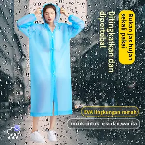 Raincoat Jas Hujan Ponco Kelelawar Jumbo Pria Wanita