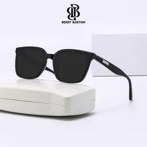 Berrybarton Kacamata Hitam Sunglasses Lensa Anti Uv 400 Perlindungan Sinar Uv Aktivitas Luar Ruangan Aksesori Fashion Eyewear Unisex 919 Plot