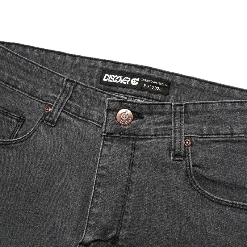 Chemistry - Celana Jeans Pria || Pants Slimfit Streatch Skinny || Grey Denim 1