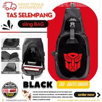Gambar Tas Selempang Kekinian Sling Bag  Tas Slempang Kanvas Sling Bag Travel Bag Tas Gaul Tas Crossbody Waterproof dari The Master Collections Kota Administrasi Jakarta Timur 1 Tokopedia