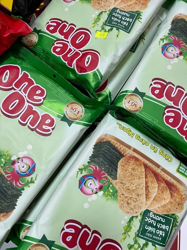 Product Introduction of M313 bánh gạo one tảo biển siêu ngon 3