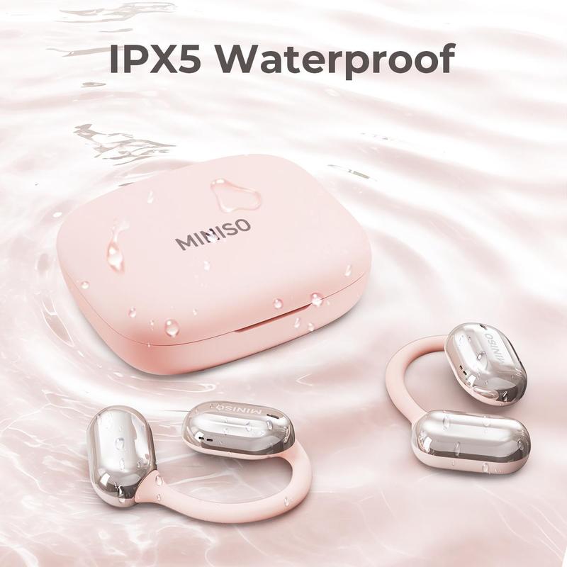 Product Introduction of MINISO MS162 True Wireless Earbuds BT 5.4 HIFI Sound Quality BT  Headphones Sports Gaming with Low Latency Earbuds Touch Control IPX5 Waterproof With microphone Earphones Headsets 5