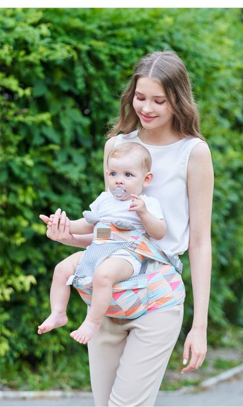Product Introduction of Waist Stool Baby Light Four Seasons Baby Multifunctional Strap Nursing and Breastfeeding Pad Baby Holding Artifact Piggyback Front Holding Stool 18