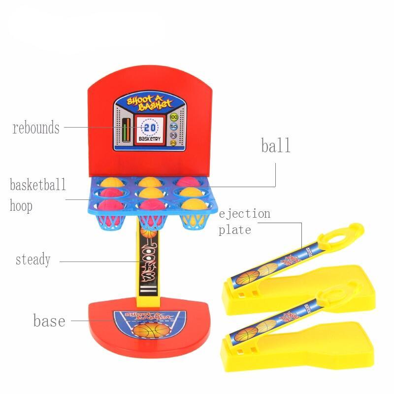 Product Introduction of Mini Toy Indoor Outdoor Parent-Child Family Fun Desktop Basketball Shooting Hoop Games 4