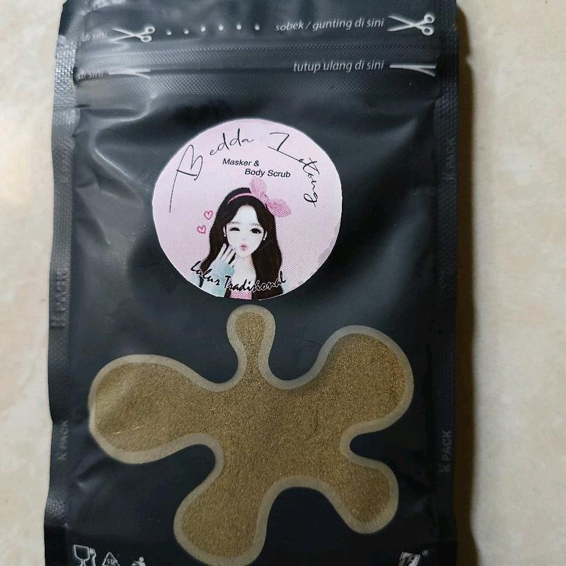 PAKET 10 FREE 1 | LULUR BEDDA LOTONG PAKET 10 PCS PEMUTIH BADAN Mencerahkan Memutihkan Melembutkan Lulur & Peel Perawatan Tubuh l 2