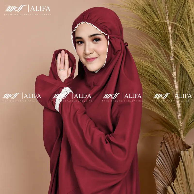 Mukena Terusan Travel Terlaris Dewasa Katun 5