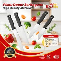 Gambar HomeBalance Pisau Dapur Serbaguna Stainless Steel 304 Tajam Food Grade Pisau Buah Sayur Daging 74 - 4 inch, Tanpa Bubble dari Home Balance Kab. Tangerang 1 Tokopedia