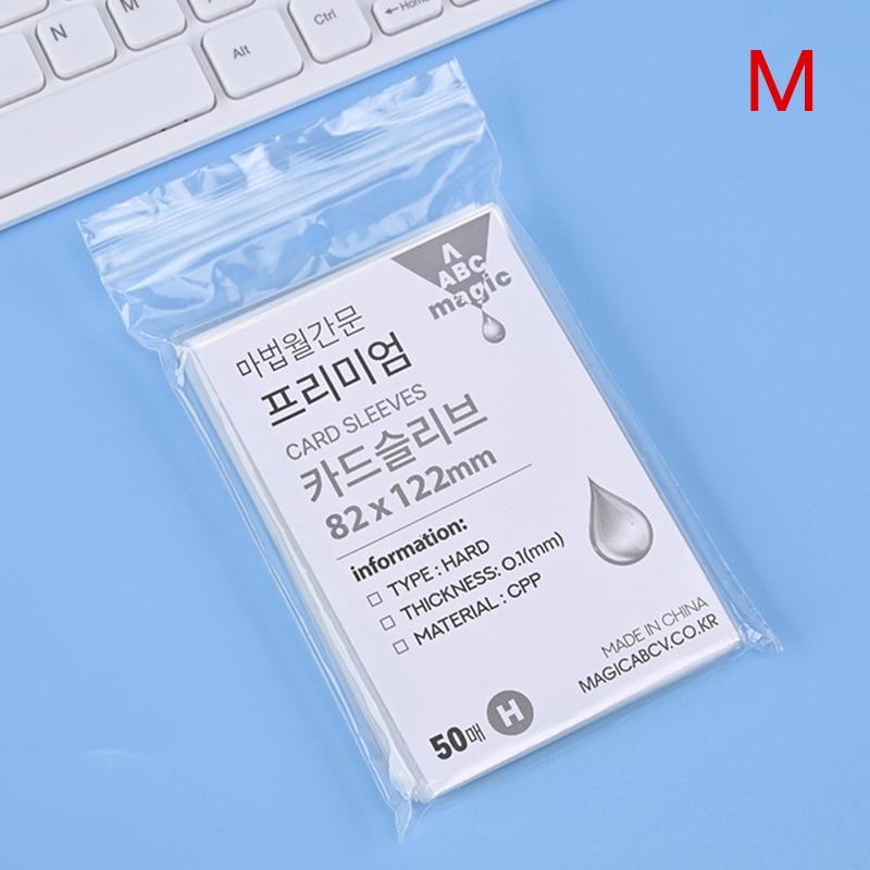 Product Introduction of 50pcs Blueberry Sleeves Kpop Photocard Protector Sleeve Hard Card Sleeves Photocard Toploader 21