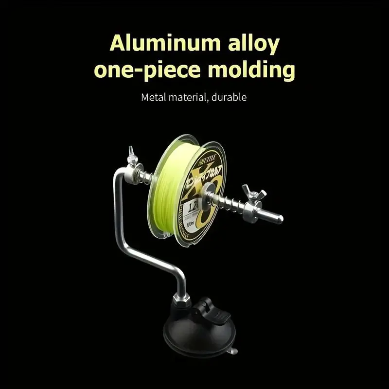 Durable Aluminum Fishing Line Winder, Portable Winder for Outdoor and Indoor Anglers, Fishing Accessories, Christmas Gift,  Cool Gadgets for Men 3