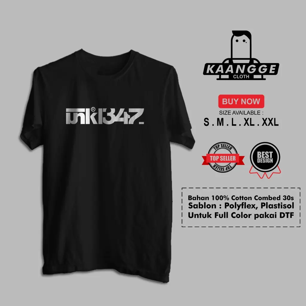 Kaos UNKL347 Logo Baju Distro