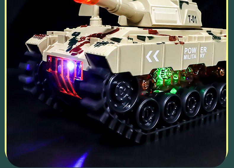 Product Introduction of Flip Tank Electric Toy Car with Music for Boys, 3-45 Years Old, Children's Car, Battle Car 6