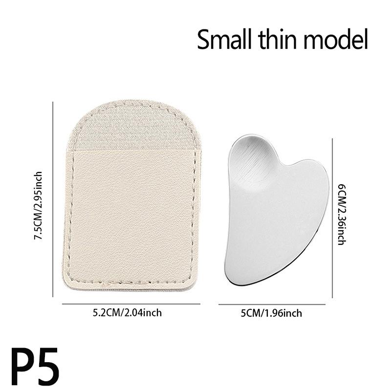Product Introduction of 1PC Stainless Steel Gua Sha Scraper Massager For Face Neck Body Guasha Massage Tool Facial Skin Care Guasha Board Face Massager 28