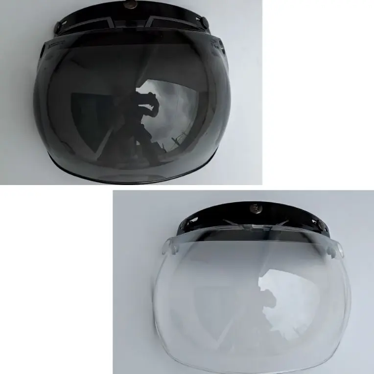 Kaca Helm Bogo Model Cembung Warna Hitam / Clear 0