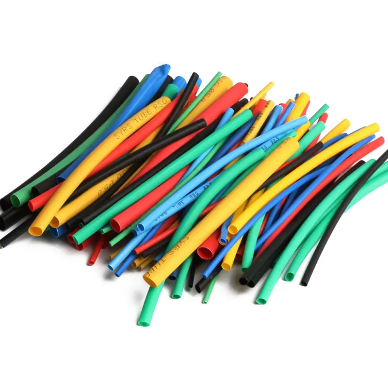 Bộ Phân Loại Ống Co Nhiệt Cách Điện, 100 Cái, Dây Co, Bọc, Vật Liệu Thân Thiện Với Môi Trường, Dễ Sử Dụng, 5 Kích Cỡ 6