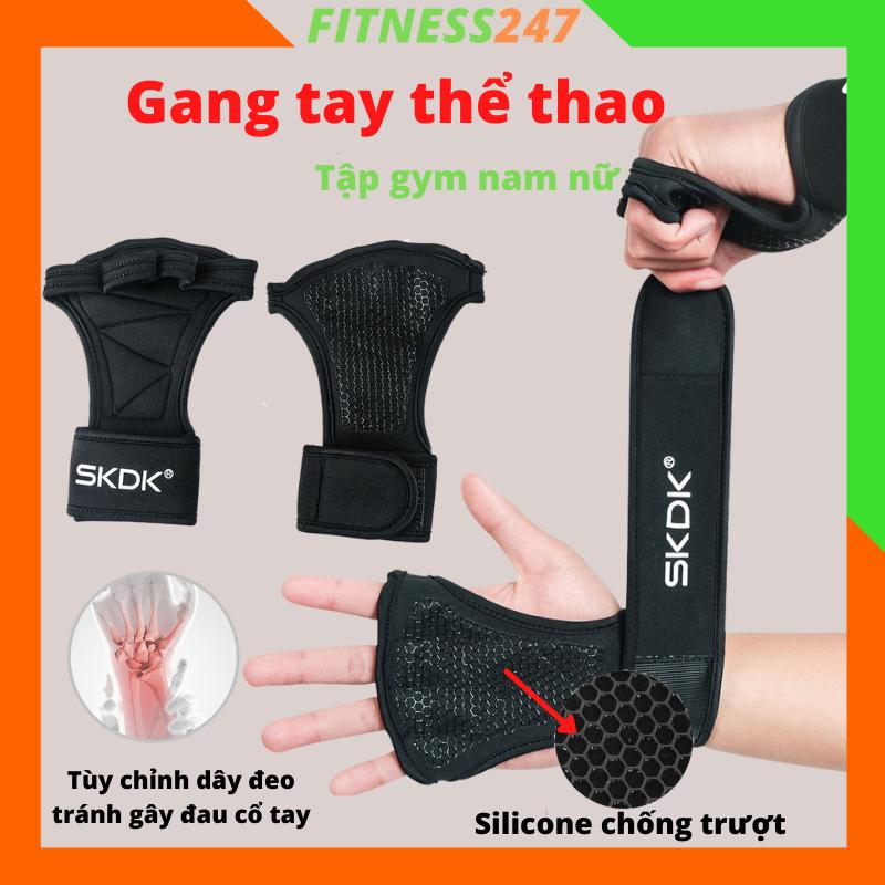 Găng Tay Tập Gym Hở Ngón Cao Cấp Chống Trơn Trượt 1
