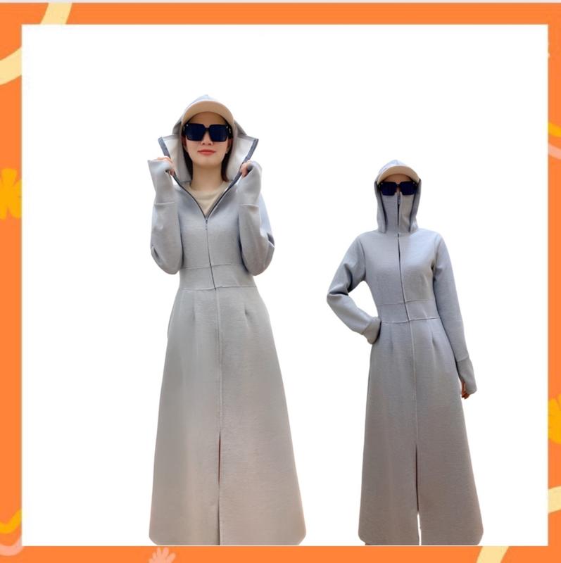 Áo Chống Nắng Nữ Chất Liệu Umi Dày Mịn, Áo Chống Nắng Toàn Thân 8 Màu Lựa Chọn