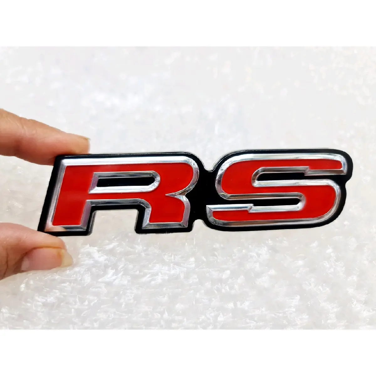 โลโก้  RS   สำหรับติดท้ายรถยนต์ honda