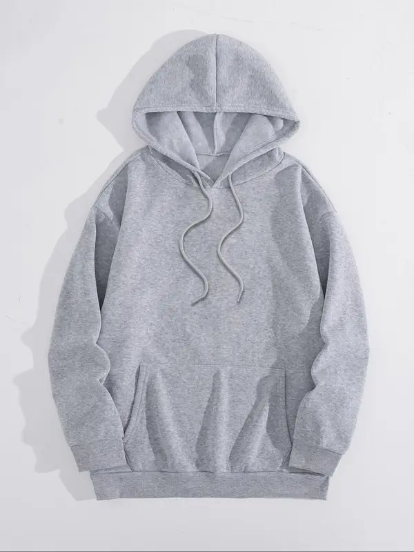 【Plus Size】 Letter & Geometric Print Hoodie, Casual It's Not Okay To Not Be Okay Print Hooded Sweatshirt for Fall & Winter, Women's Clothing for Daily Wear 1