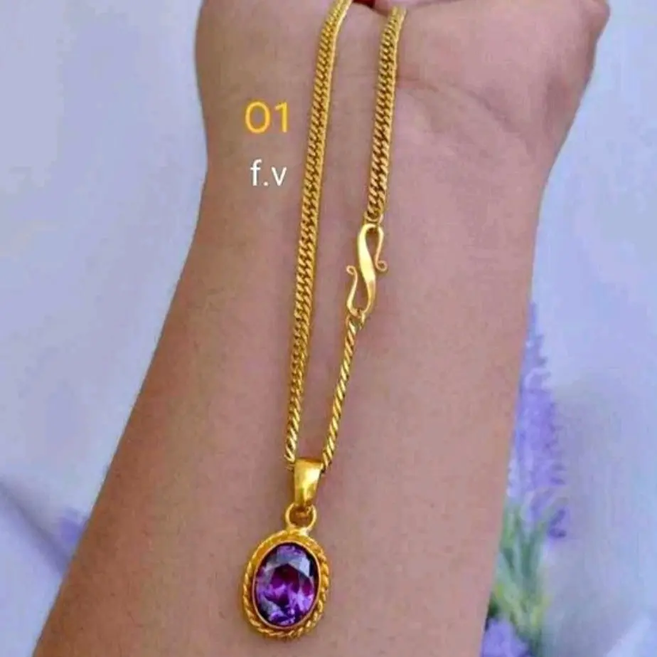 kalung sirkon titanium
