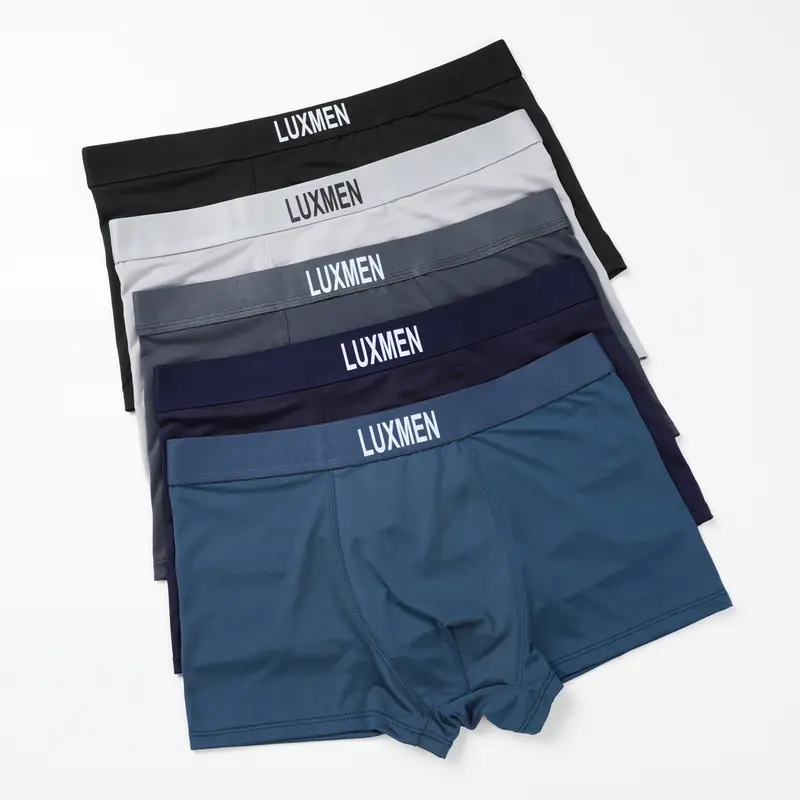 Combo 6 Quần Lót Nam Boxer Thun Lạnh Co Giãn Mềm Mát Kháng Khuẩn 1