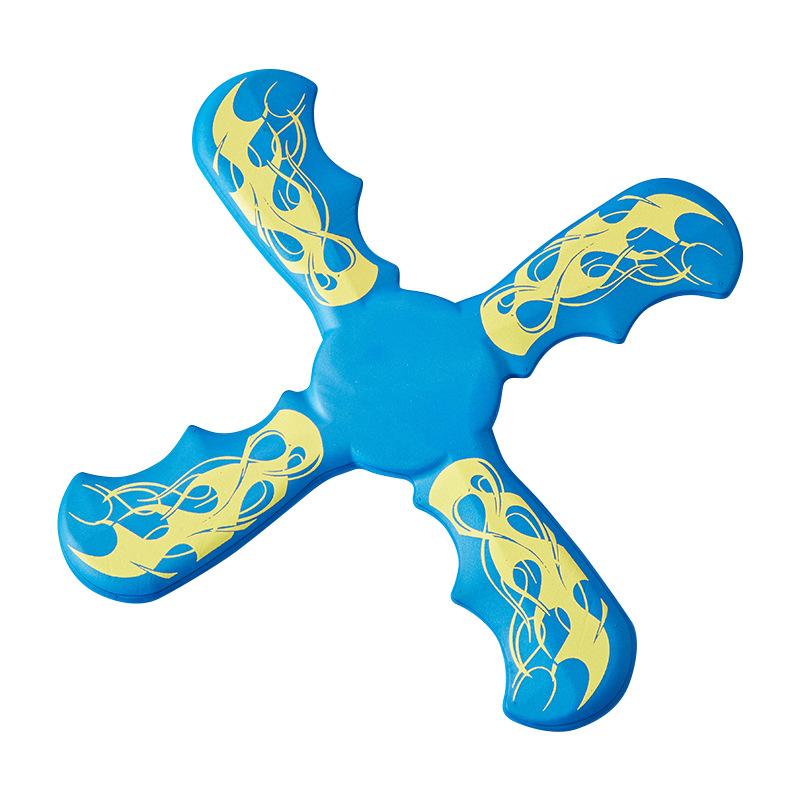 EVA Foam 3/4-Blade Hand-Throw Boomerang – Automatic Return Outdoor Toy for Kids' Motor Skills & Safe Play 4