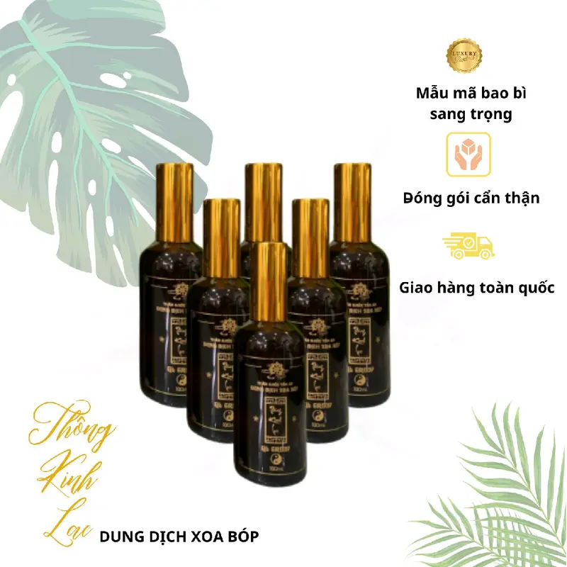 TINH DẦU XOA BÓP XƯƠNG KHỚP - ĐẢ THÔNG KINH LẠC 100ML - Massage, đau mỏi vai gáy, chấn thương thể thao 8