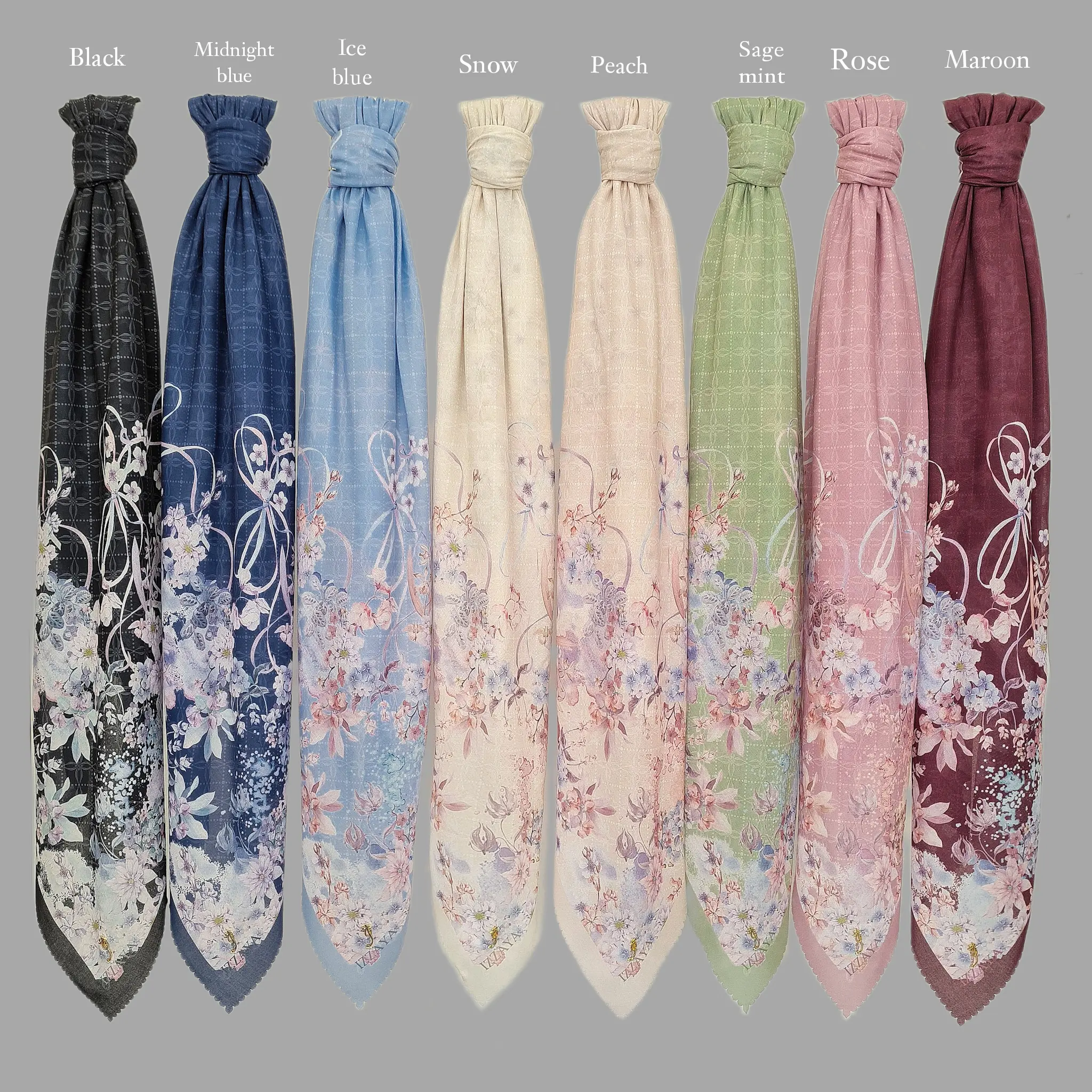hijab motif segiempat voal ultrafine EMILY SERIES