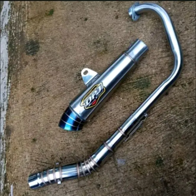knalpot dpj fulsistem for satria fu karbu Vixion Sonic MX king Supra GTR Jupiter MX new dan MX old verz Minerva r15