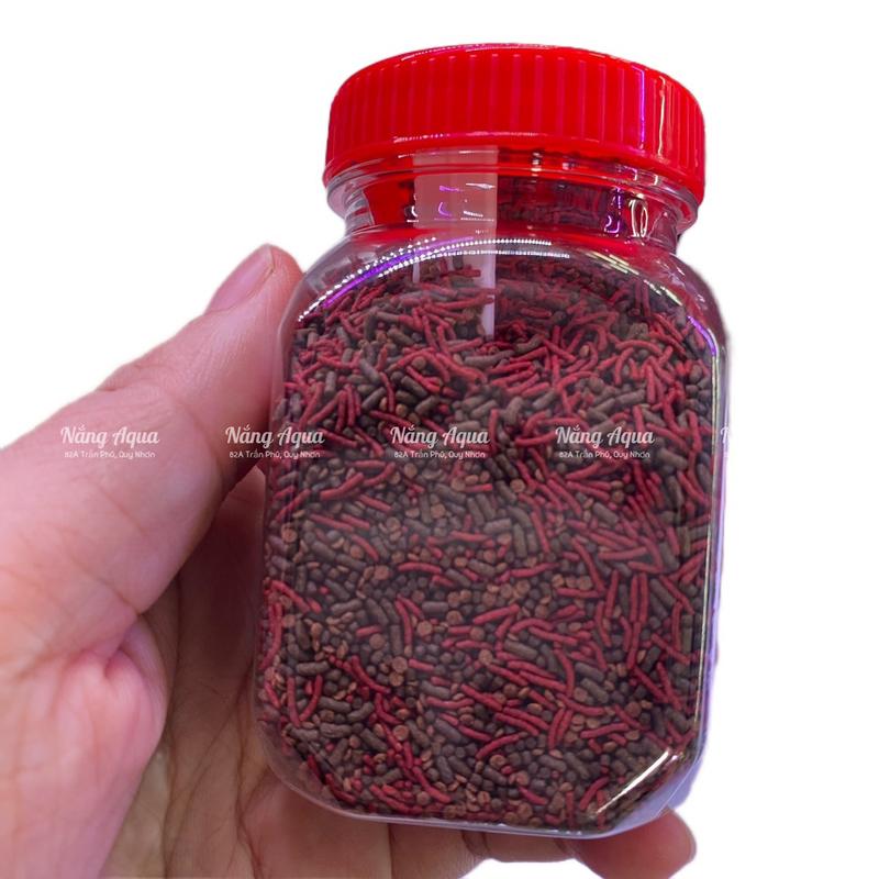 Cám Mix Hakari tổng hợp| Thức ăn cám trùng huyết đỏ kích size, kích màu, hỗ trợ tiêu hóa cho cá cảnh 2