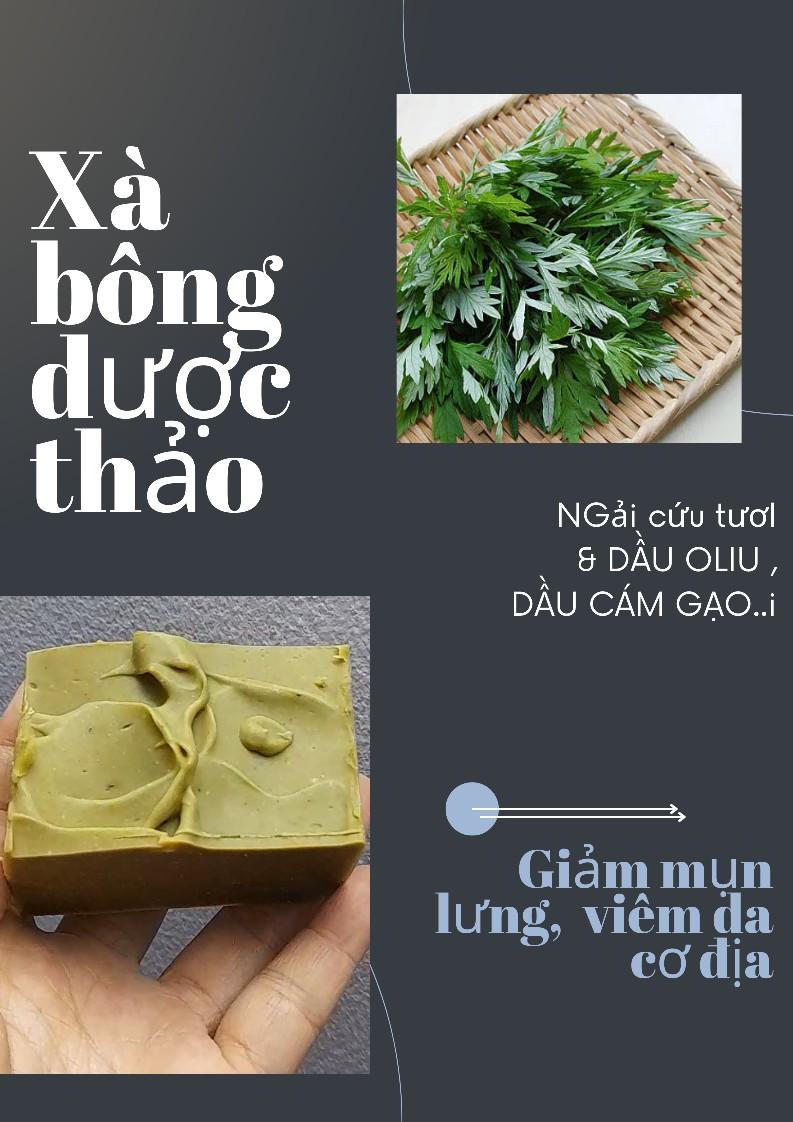 Product Introduction of Xà phòng dược thảo sạch sâu chuyên biệt dành cho da viêm ngứa, mụn lưng Dưỡng Body Sen 2