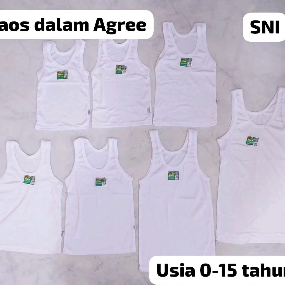 KAOS DALAM SINGLET Merk AGREE