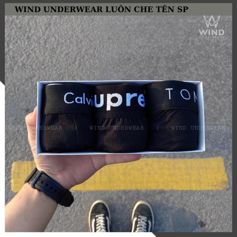 Combo 3 quần sịp nam boxer cao cấp chất cotton siêu thấm hút mồ hôi WIND COMBO CTS NEW 0