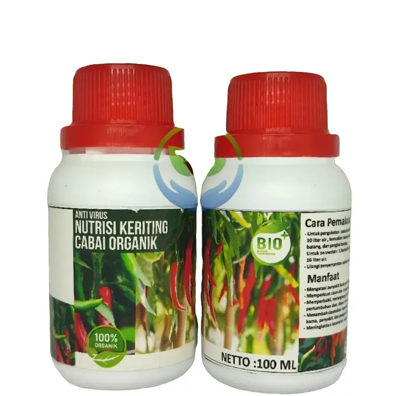Obat Semprot Tanaman Cabe Pupuk Anti Keriting dan Atasi Daun Kuning Pada Cabe Pupuk Anti Hama Cabe Booster Cabe Cepat Berbuah Lebat Bunga 0