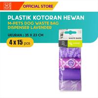 Gambar M-Pets Dog Poop Bag Dispenser Lavender 4x15pcs / Plastik Kotoran Hewan dari M-Pets Volk Pets Indonesia Kota Tangerang 1 Tokopedia