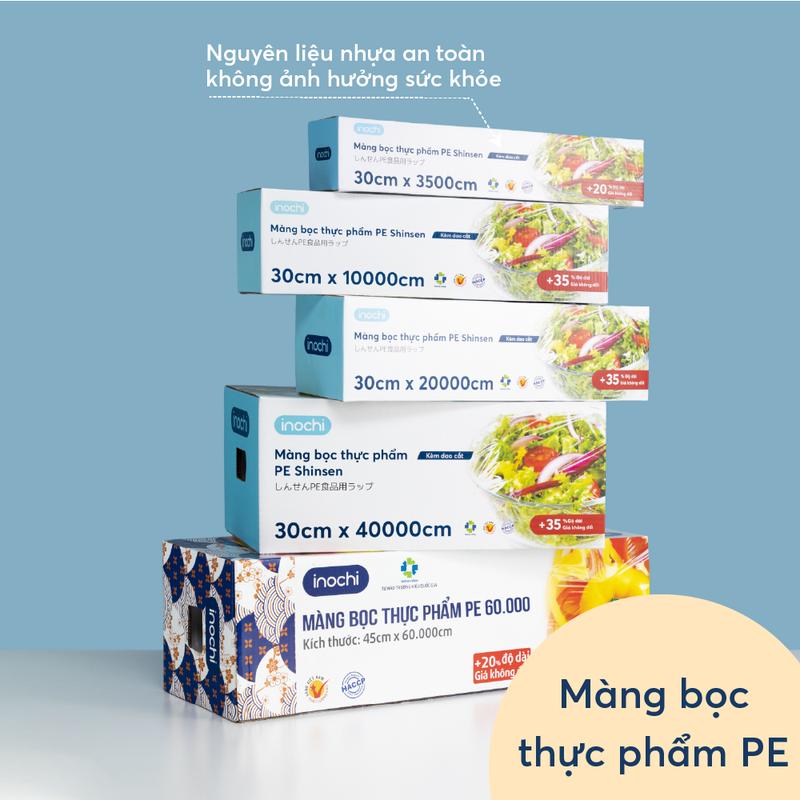 Màng bọc thực phẩm Inochi - PE Shinsen nhiều phân loại