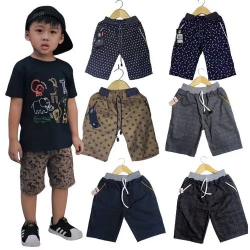 Fashion Celana Motif Anak 8-11 Tahun 50 Dapat 3 Pcs 4