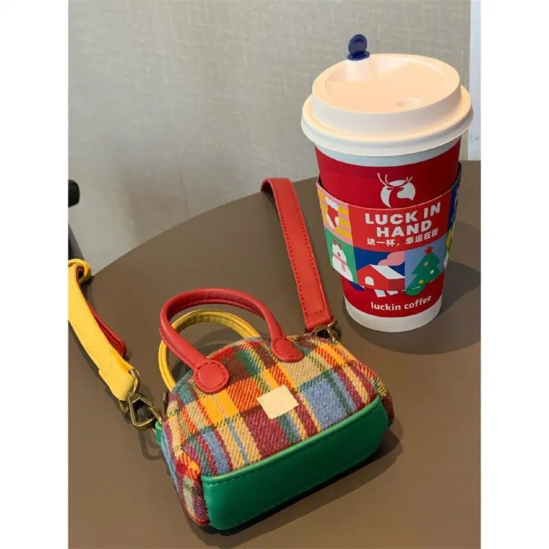 Túi Mùa Thu / Đông, Dành Cho Nữ, Phong Cách Cổ Điển Túi Tai Nghe Mini, Dễ Thương, ví đựng tiền Xu, Thích Hợp Cho Học Sinh Và Người Đi Làm, Túi Messenger Đeo Vai, Hàng Mới Về Năm 2025 Bag 5
