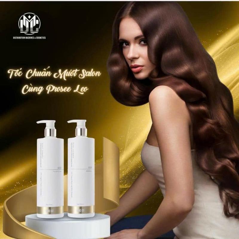 Cặp Dầu Gội Và Dầu Xả Leo Prosee New 2024 Phục Hồi Tóc Hư Tổn 780ml