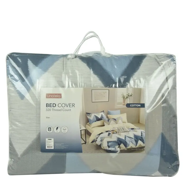 Linotela 240x210 Cm Bed Cover Katun Graham 0