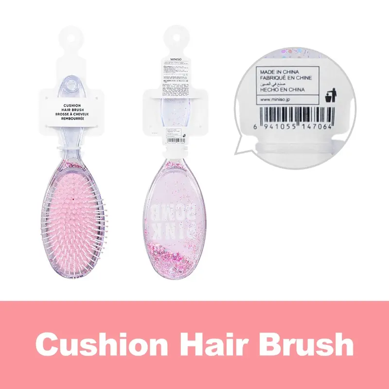 Miniso Official sisir rambut wanita cushion hair brush comb catokan sisir 2