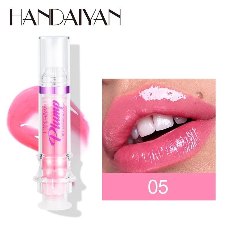 Lip Plumping Booster Gloss High Shine for Plumper Looking Lips Extreme Shine Crystal Volume Lip Oil Cosmetics Makeups 6