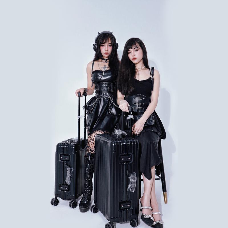 TĐ68 -  Vali Nhôm Nguyên Khối Cao Cấp - ĐẲNG CẤP-Vali Trang Đoàn - Bền Bỉ Không Thể Vỡ (Tặng Vỏ Bọc Vali Trong Suốt ) valik hung