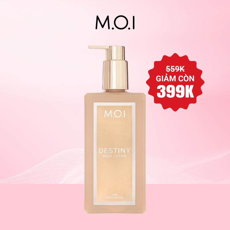GIẢM GIÁ Lotion dưỡng sáng body hương nước hoa M.O.I Destiny 250ml